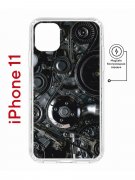Чехол-накладка iPhone 11 Kruche Magnet Print Двигатель
