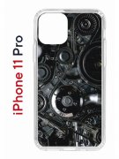 Чехол-накладка iPhone 11 Pro Kruche Print Двигатель