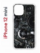 Чехол-накладка iPhone 12 mini Kruche Print Двигатель