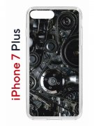 Чехол-накладка iPhone 7 Plus/8 Plus Kruche Print Двигатель