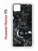 Чехол-накладка Huawei Honor 9S  (588929) Kruche PRINT Двигатель