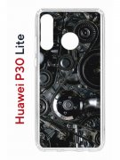 Чехол-накладка Huawei P30 Lite/Honor 20S/Honor 20 Lite/Nova 4e Kruche Print Двигатель