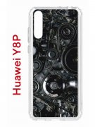 Чехол-накладка Huawei Y8P/Honor 30i/Huawei P Smart S 2020 Kruche Print Двигатель