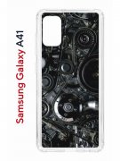 Чехол-накладка Samsung Galaxy A41 (587678) Kruche PRINT Двигатель