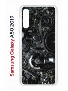 Чехол-накладка Samsung Galaxy A50 2019/A50S 2019/A30S 2019 Kruche Print Двигатель