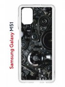 Чехол-накладка Samsung Galaxy M51 (593951) Kruche PRINT Двигатель