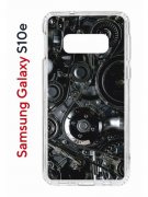 Чехол-накладка Samsung Galaxy S10e Kruche Print Двигатель