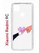 Чехол-накладка Xiaomi Redmi 9C (591325) Kruche PRINT Котолюбовь