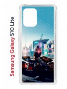 Чехол-накладка Samsung Galaxy S10 Lite (582683) Kruche PRINT Киберпанк