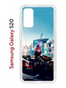 Чехол-накладка Samsung Galaxy S20 (582682) Kruche PRINT Киберпанк