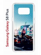 Чехол-накладка Samsung Galaxy S8 Plus Kruche Print Киберпанк