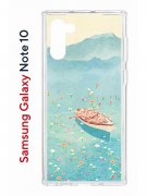 Чехол-накладка Samsung Galaxy Note 10 (580651) Kruche PRINT озеро цветов