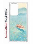 Чехол-накладка Samsung Galaxy Note 20 Ultra (588944) Kruche PRINT озеро цветов