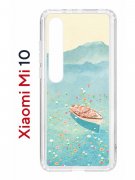 Чехол-накладка Xiaomi Mi 10 (593959) Kruche PRINT озеро цветов
