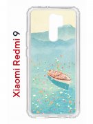 Чехол-накладка Xiaomi Redmi 9 (588934) Kruche PRINT озеро цветов