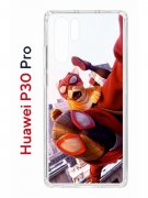 Чехол-накладка Huawei P30 Pro (580674) Kruche PRINT Человек паук