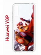Чехол-накладка Huawei Y8P (588945) Kruche PRINT Человек паук
