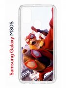 Чехол-накладка Samsung Galaxy M30S/M21 Kruche Print Человек паук