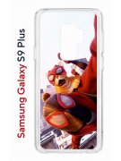Чехол-накладка Samsung Galaxy S9 Plus Kruche Print Человек паук