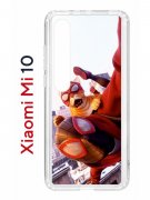 Чехол-накладка Xiaomi Mi 10 (593959) Kruche PRINT Человек паук