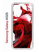 Чехол-накладка Samsung Galaxy A02s (594636) Kruche PRINT Вино