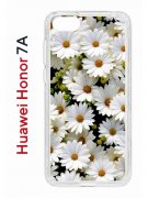 Чехол-накладка Huawei Honor 7A (582681) Kruche PRINT Ромашки