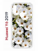 Чехол-накладка Huawei Y6 2019/Honor 8A/Honor 8A Pro/Honor 8A Prime/Y6s 2019 Kruche Print Ромашки