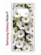 Чехол-накладка Samsung Galaxy Note 9 Kruche Print Ромашки