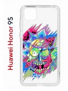 Чехол-накладка Huawei Honor 9S/Huawei Y5p Kruche Print Многоликий Рик