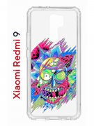 Чехол-накладка Xiaomi Redmi 9 Kruche Print Многоликий Рик