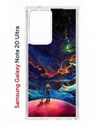 Чехол-накладка Samsung Galaxy Note 20 Ultra Kruche Print Маленький принц