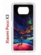 Чехол-накладка Xiaomi Poco X3/X3 Pro Kruche Print Маленький принц