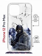 Чехол-накладка iPhone 12 Pro Max Kruche Magrope Print Call of Duty