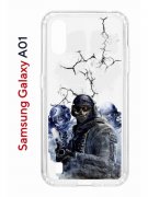 Чехол-накладка Samsung Galaxy A01/A015 (583858) Kruche PRINT Call of Duty