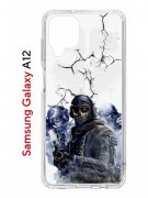 Чехол-накладка Samsung Galaxy A12 Kruche Print Call of Duty