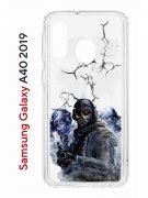 Чехол-накладка Samsung Galaxy A40 2019 (583849) Kruche PRINT Call of Duty