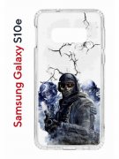 Чехол-накладка Samsung Galaxy S10e Kruche Print Call of Duty