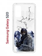Чехол-накладка Samsung Galaxy S20 (582682) Kruche PRINT Call of Duty
