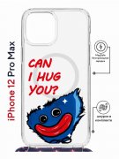 Чехол-накладка Apple iPhone 12 Pro Max (598924) Kruche PRINT CAN I HUG YOU