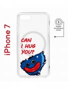 Чехол-накладка Apple iPhone 7 (598896) Kruche PRINT CAN I HUG YOU