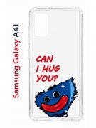 Чехол-накладка Samsung Galaxy A41 (587678) Kruche PRINT CAN I HUG YOU