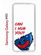 Чехол-накладка Samsung Galaxy M11/A11 Kruche Print CAN I HUG YOU