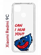 Чехол-накладка Xiaomi Redmi 9C Kruche Print Can i hug you