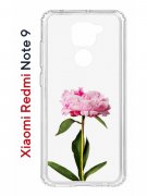 Чехол-накладка Xiaomi Redmi Note 9 Kruche Print Пион