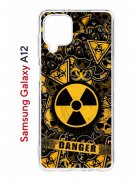 Чехол-накладка Samsung Galaxy A12 Kruche Print Danger
