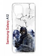 Чехол-накладка Samsung Galaxy A12 (608589) Kruche PRINT Call of Duty