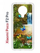 Чехол-накладка Xiaomi Poco F2 Pro (593962) Kruche PRINT Водопад