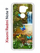 Чехол-накладка Xiaomi Redmi Note 9  (588931) Kruche PRINT Водопад