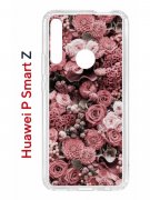 Чехол-накладка Huawei P Smart Z/Y9 Prime 2019/Honor 9X Kruche Print цветы