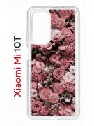 Чехол-накладка Xiaomi Mi 10T/Mi 10T Pro Kruche Print цветы